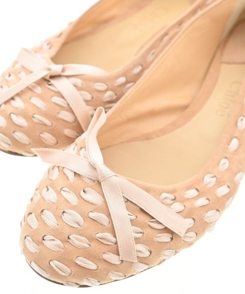 Chloe バレエシューズ/オペラシューズ ベージュ 2121525L0008 Chloe バレエシューズ/オペラシューズ レディース 【古着