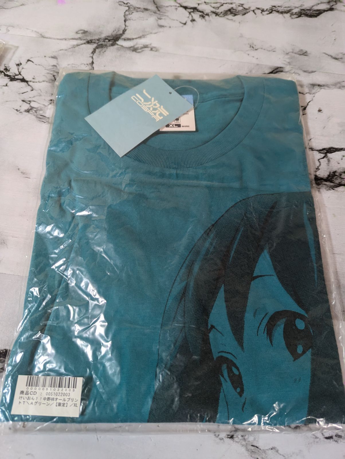 オールプリント Tシャツ けいおん 梓 XL