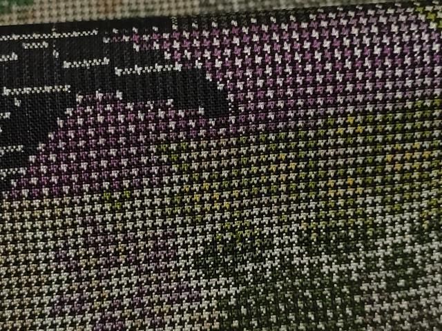 平和屋着物●本場大島紬　一元７マルキ　色紙重ね文　黒地　正絹　逸品　未使用　AAAY4704ck 平和屋着物○本場大島紬 一元7マルキ 色紙重ね文 黒地 正絹 逸品 未