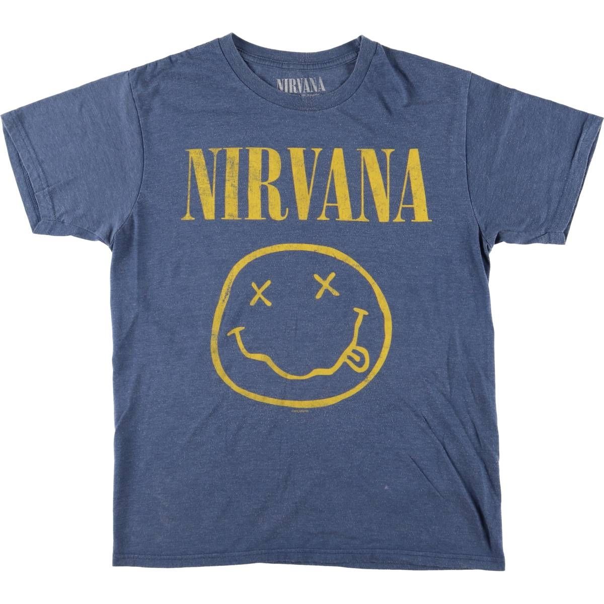 古着 NIRVANA ニルヴァーナ バンドTシャツ バンT メンズS相当|eaa546989