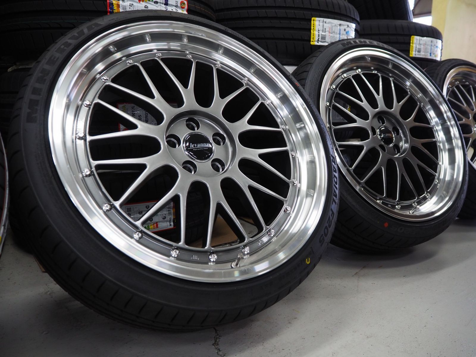 BBS 17インチ ホイールセット プリウス　BRZ86 インプレッサ LM