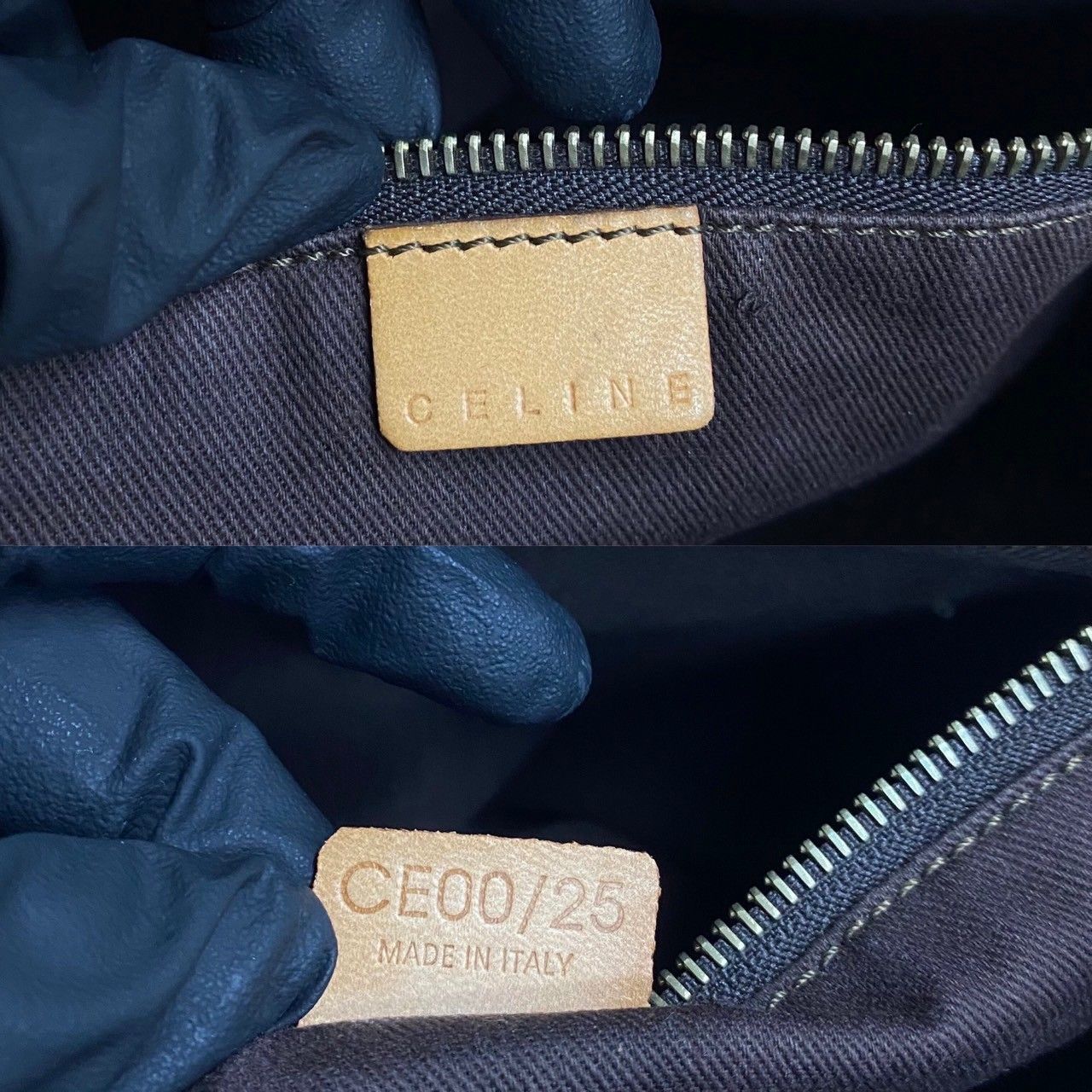 極 美品 CELINE セリーヌ ヴィンテージ マカダム ブラゾン トリオンフ 