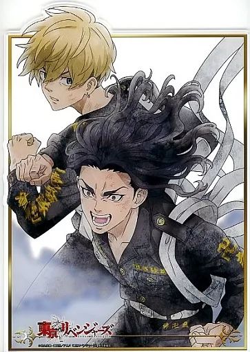 中古】雑貨 場地圭介＆松野千冬 A4パネル 「東京リベンジャーズ 缶