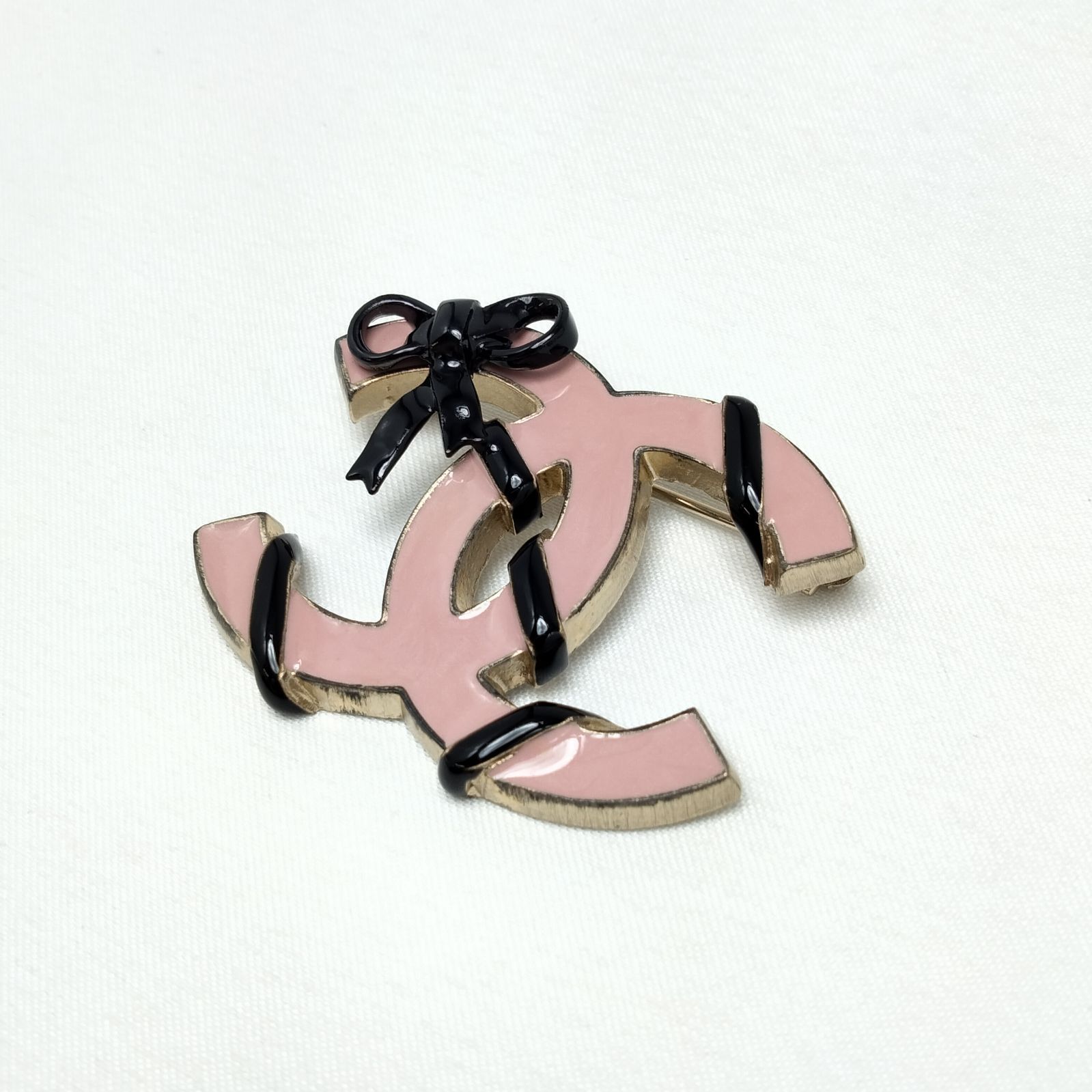 CHANEL　シャネル　ブローチ　ココマーク　ピンク 新品未使用級美品 CHANEL シャネル ブローチココマーク ピンク