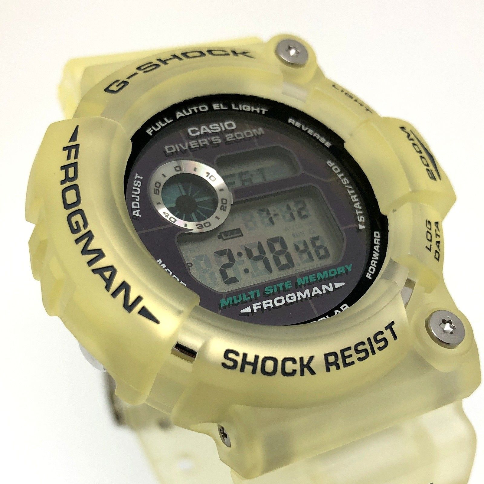 希少☆G-SHOCK GW-200GM ゴールドディフェンダーフロッグマン白虎 楽天市場】カシオ GW-200GM-9JF G-SHOCK フロッグマン ゴールド
