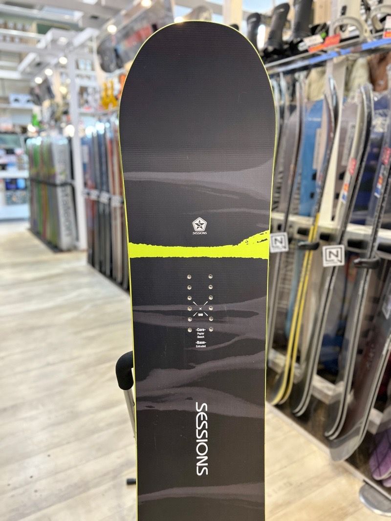 セッションズスノーボード151ダブルキャンバー
