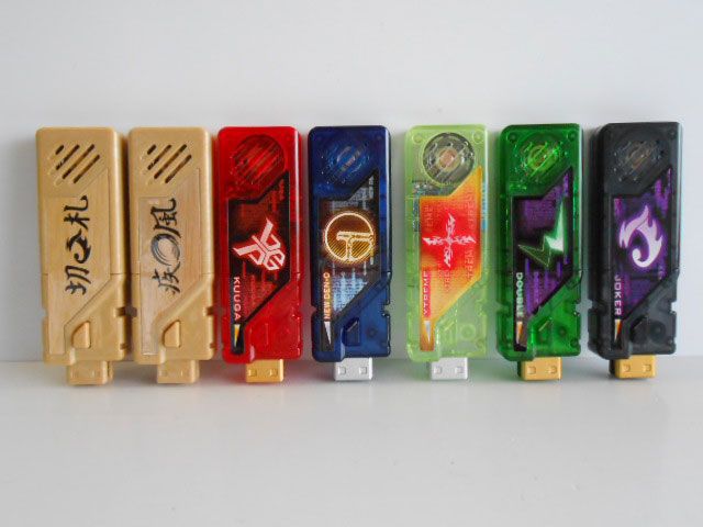 ♯Jge30Wt仮面ライダーDXサウンドカプセルガイアメモリ7フル7種
