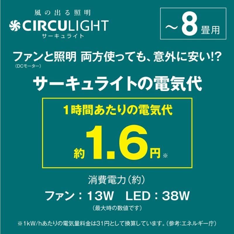 冬の暖房効率UP省エネドウシシャ サーキュライト EZシリーズ スイング