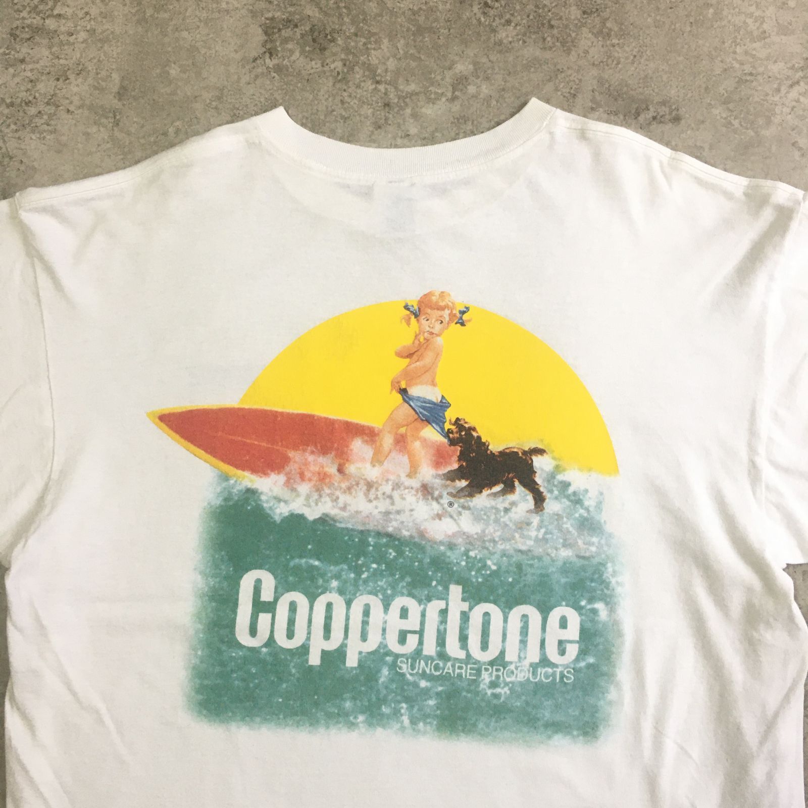00s Coppertone Back Printed T-shirt コパトーン バック