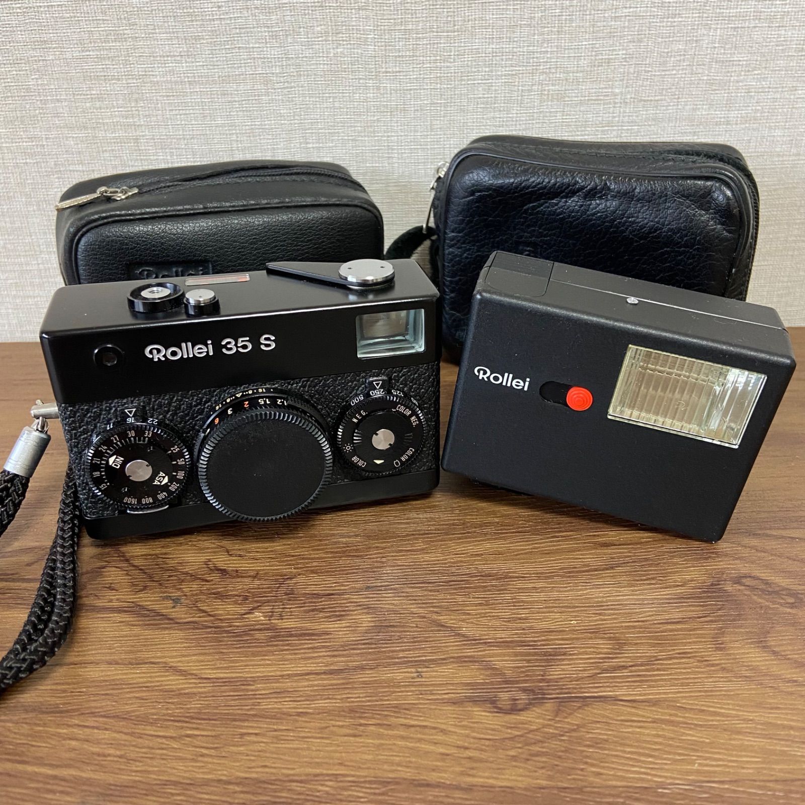 Rollei 35S ローライ35S ブラック ジャンク品 フラッシュ付き フィルムカメラ