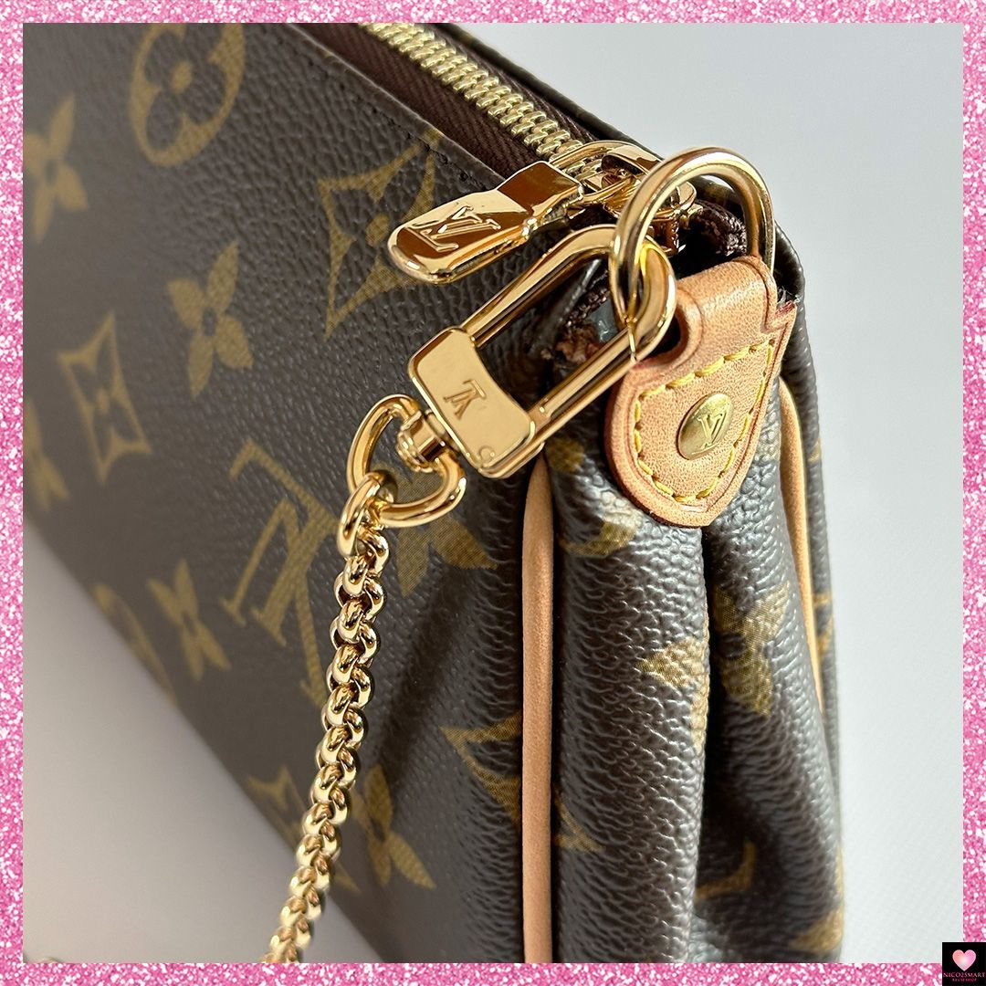 商品不備の場合返品保証 鑑定済 24時間以内に匿名発送 ルイヴィトン エヴァ v24018 DECORATOM_COM_BR