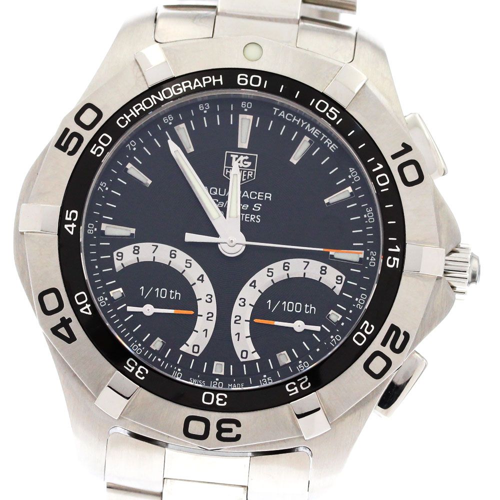 タグホイヤー TAG HEUER CAF7010 アクアレーサー キャリバーS クロノグラフ クォーツ メンズ _883686