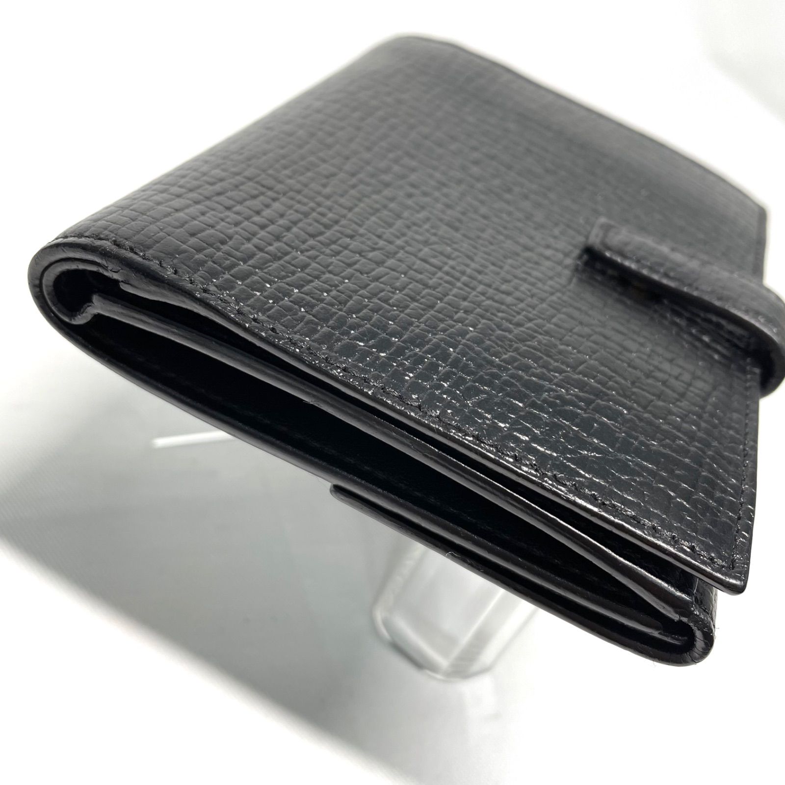 LOEWE ブラックレザー 二つ折り財布 LOEWE ロエベ レザー 二つ折り財布 ブラック (52873) - メルカリ