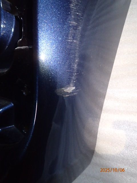 破損変形無し スペーシアカスタム MK54S フロントバンパー ブルー WAL 71711-53u5 FFCRYSTALESIA_COM