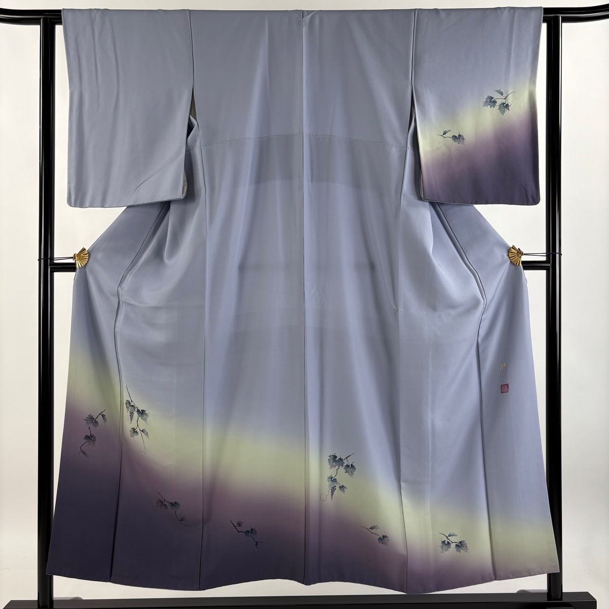 未使用品 付下げ 付け下げ アイボリー 蒲の穂 身丈160cm 裄丈67cm 未使用品 付下げ 付け下げ アイボリー 蒲の穂 身丈160cm 裄丈