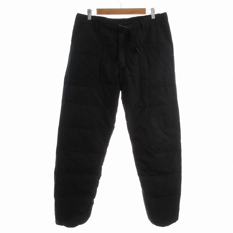 ナンガ NANGA ダウンパンツ カーゴパンツ アウトドア XL 黒 ブラック 