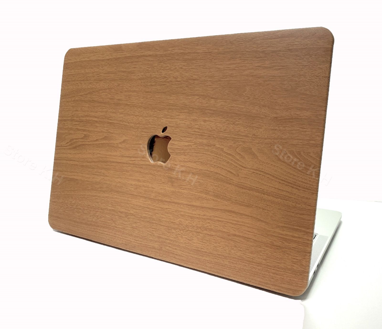 メルカリshops Macbook Air Proカバー 13 14インチ 木柄 木目調 おしゃれ