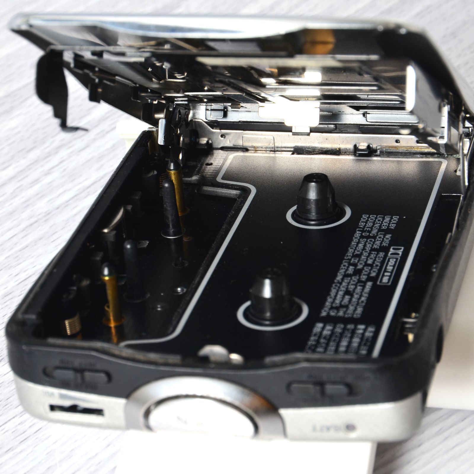  SONY WALKMAN WM-EX 1 カセットウォークマン シルバー 整備済 TY 352 カセットプレーヤー ポータブルプレーヤー