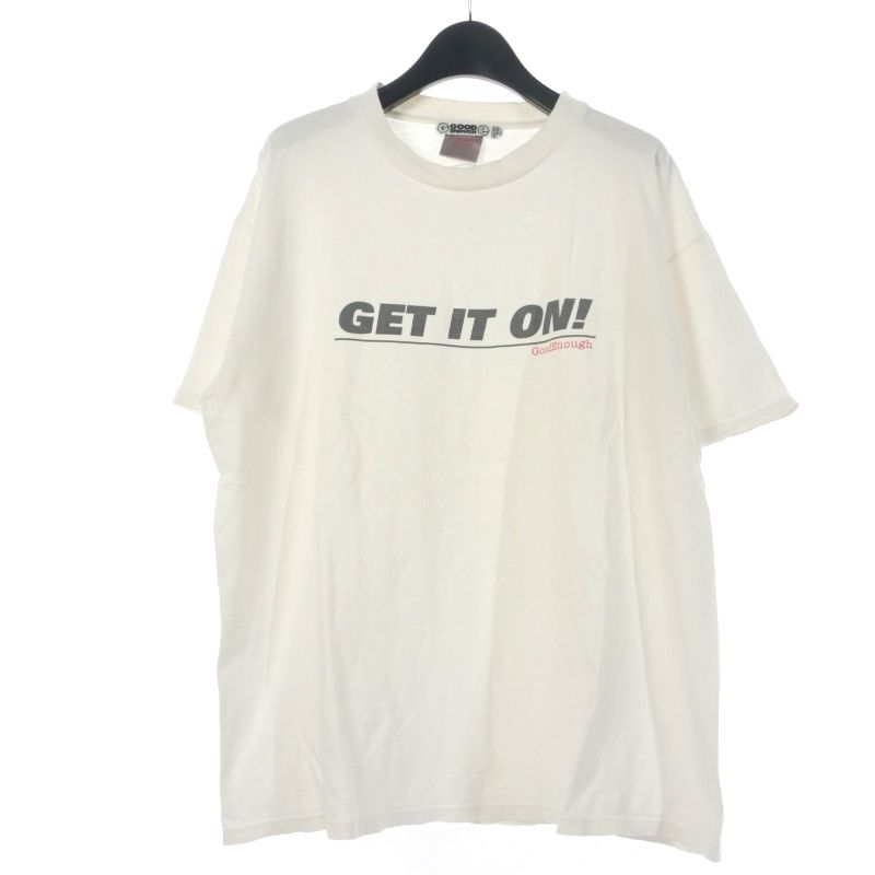 GOODENOUGH 1998 Tシャツ ホワイト サイズL GOODENOUGH 1998 Tシャツ ホワイト サイズL ファッション メンズ