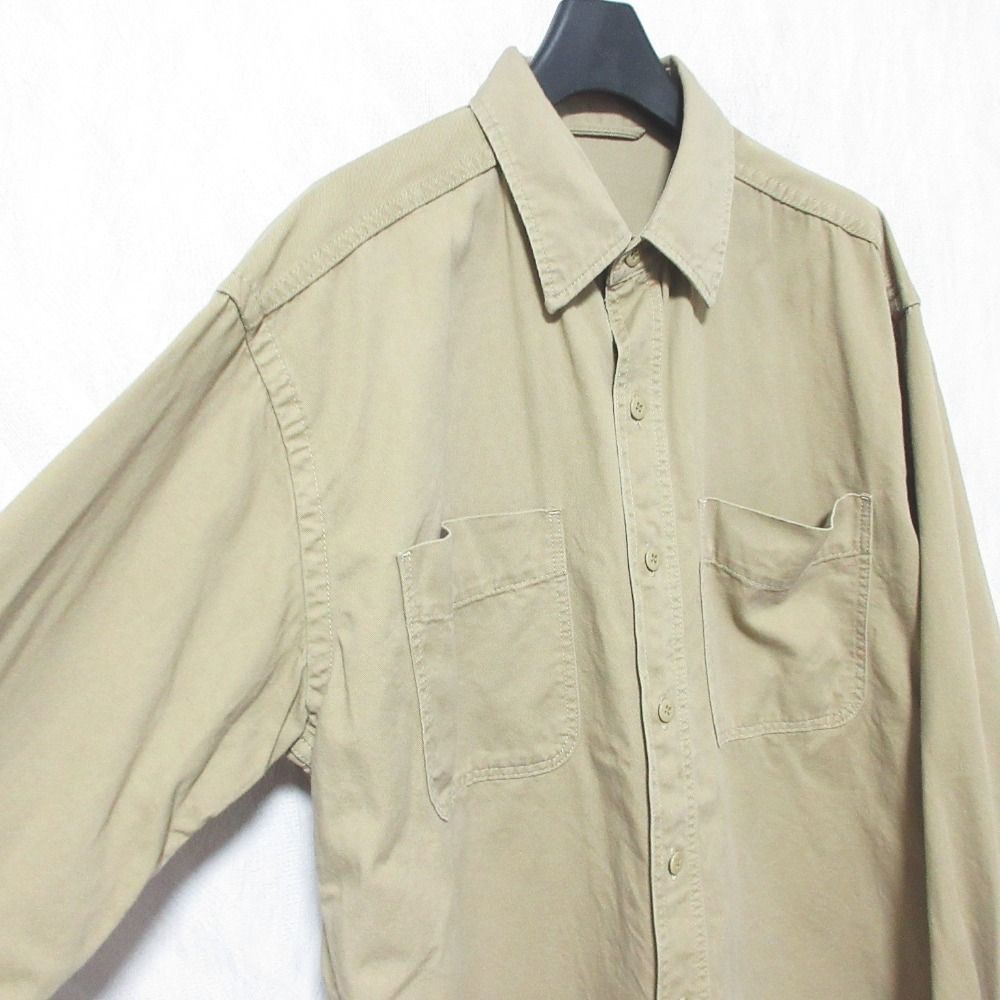 美品 23AW PLAGE プラージュ Utility シャツ オーバーサイズ 長袖 