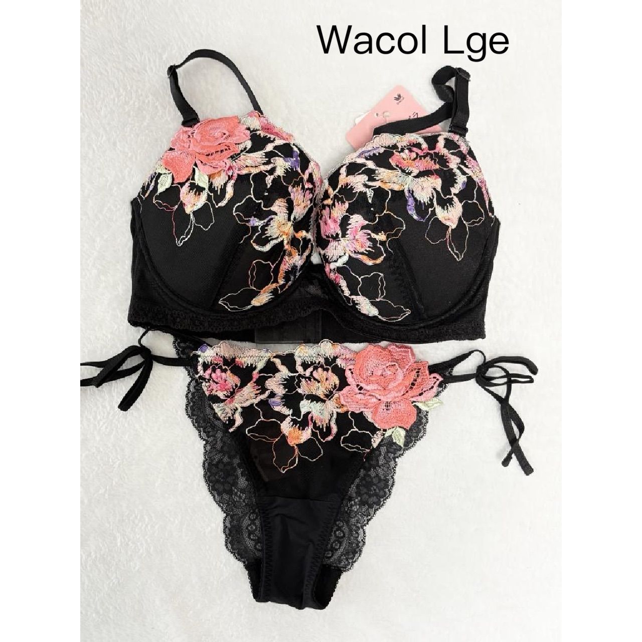 新品♡Wacoal　ルジェ♡ワコールE80 L ワコール ルジェ 背中すっきり脇高ブラ E80 L - メルカリ