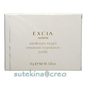 メール便対応 アルビオン エクシア アンテリサンス ブライトエマルジョン ファンデーション OC 101 ライトオークル 10g レフィル