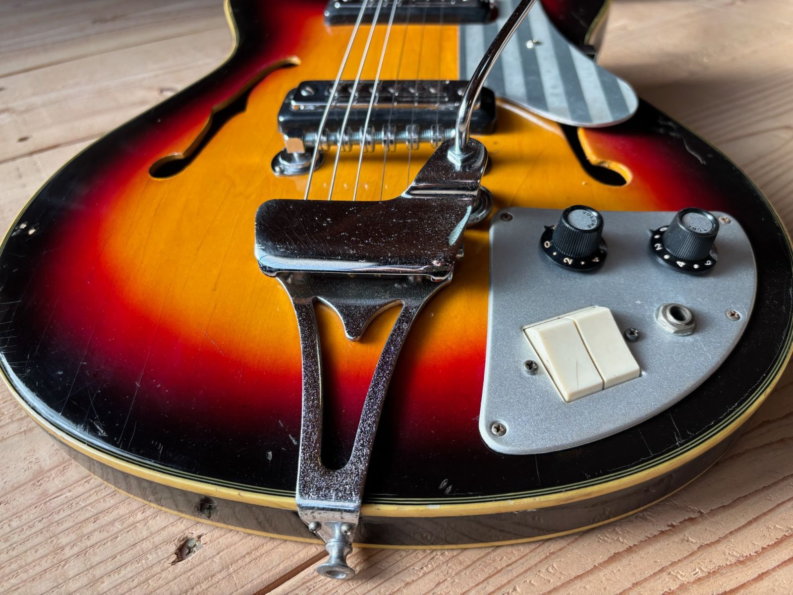 お値下げ]TEISCO EP-2L テスコ シンラインフルアコ エレキギター