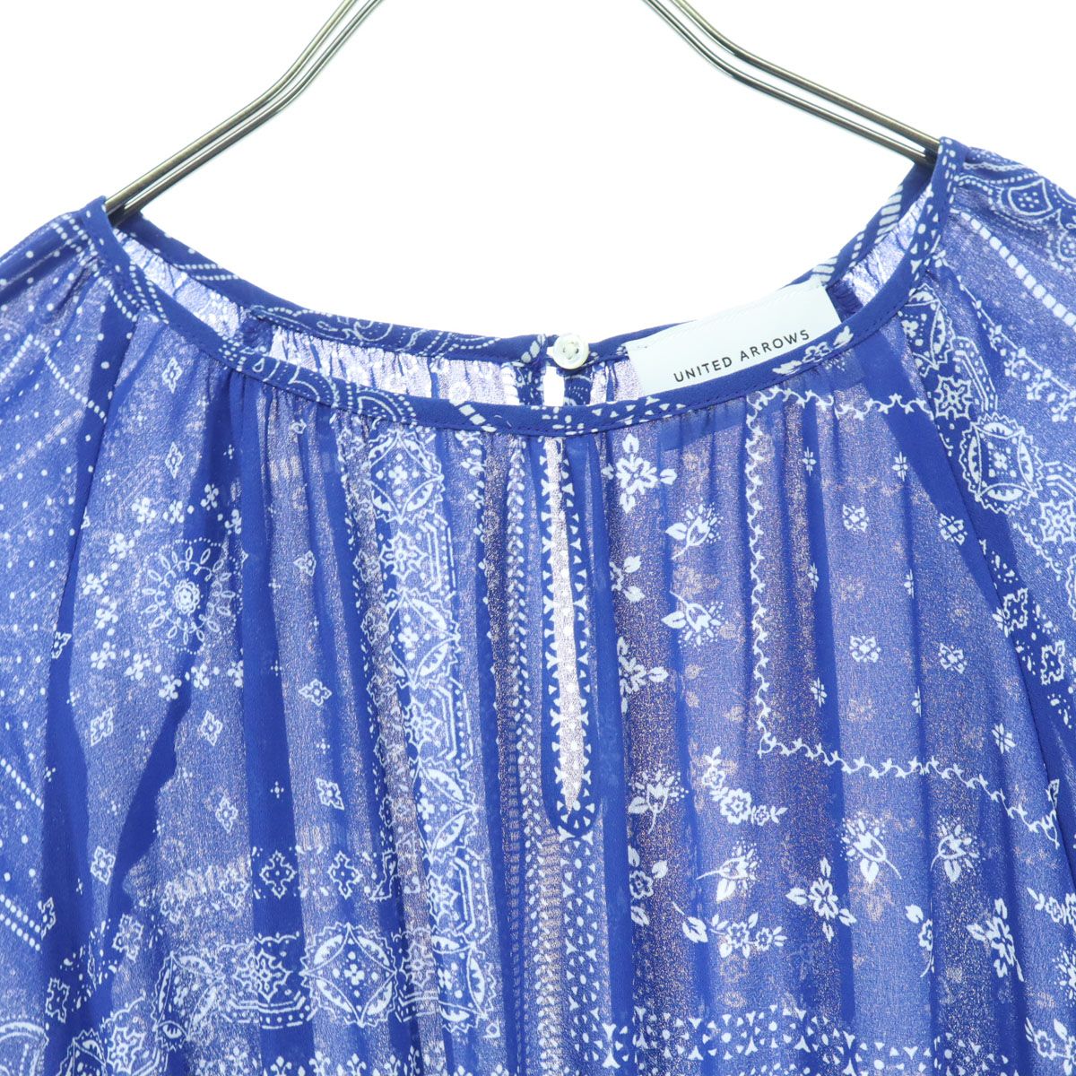 美品 UNITED ARROWS TOKYO ユナイテッドアローズトウキョウ ペイズリー