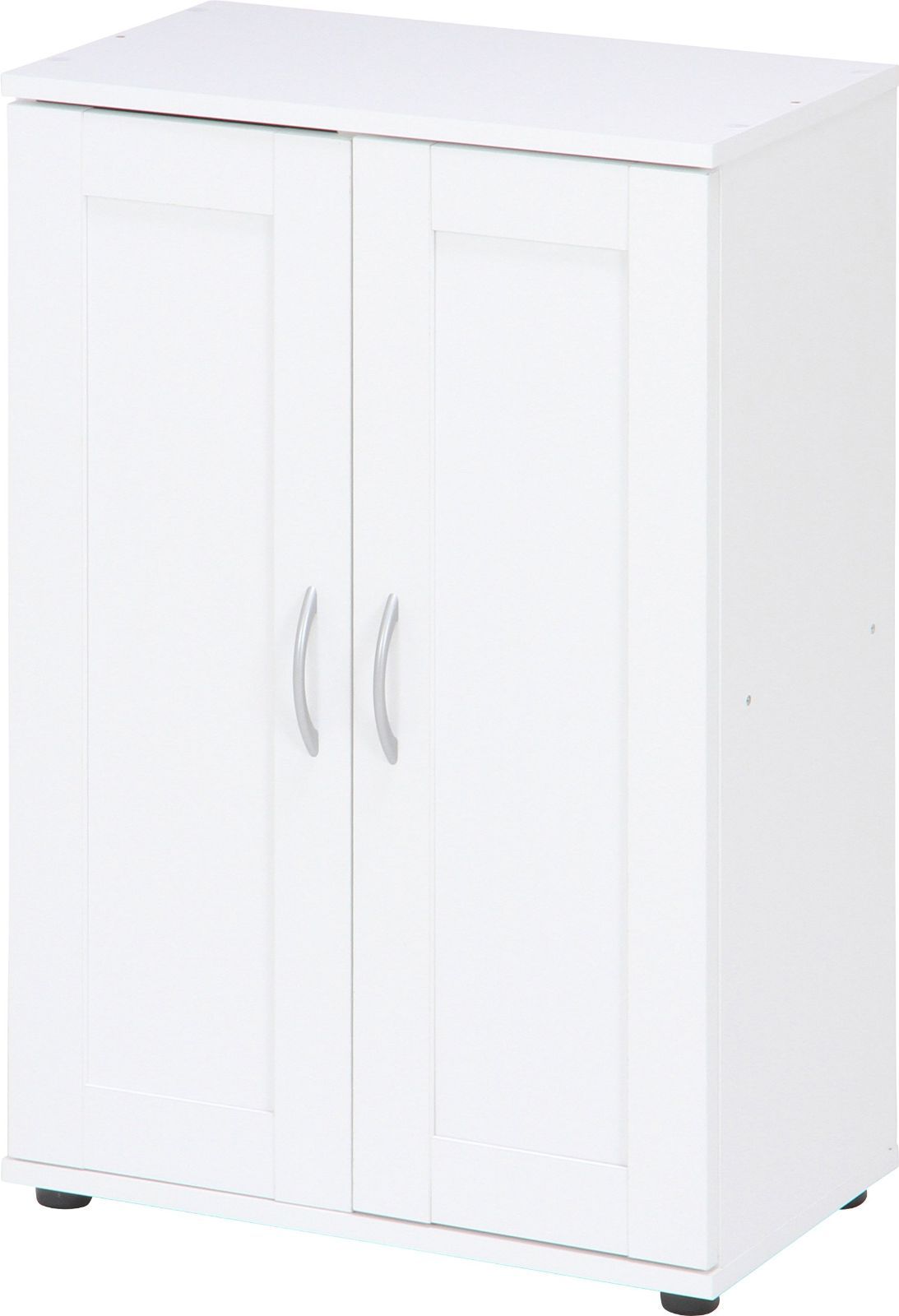 新着商品 下駄箱 シューズボックス 6段 幅60×奥行33.5×高さ90cm ホワイト 不二貿易 靴箱 両開き 玄関収納 可動棚 86037