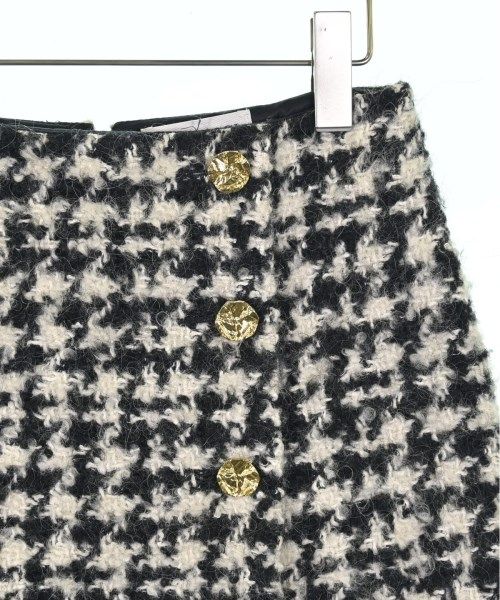 【Nina Ricci】ニナリッチ 千鳥格子 ハイウエスト ミニスカート NINA RICCI ニナリッチ トートバッグ ジラフ柄 キリン PVCレザー