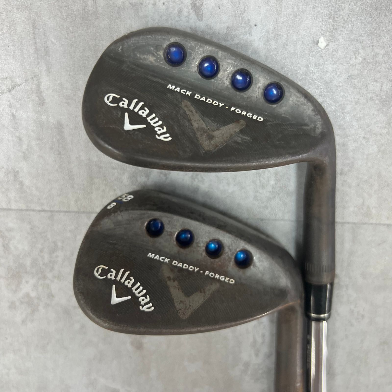 キャロウェイ マックダディ フォージド ノンメッキ メンズゴルフ ウェッジセット 2本 S 右利き用 Callaway MACK DADDY FORGED
