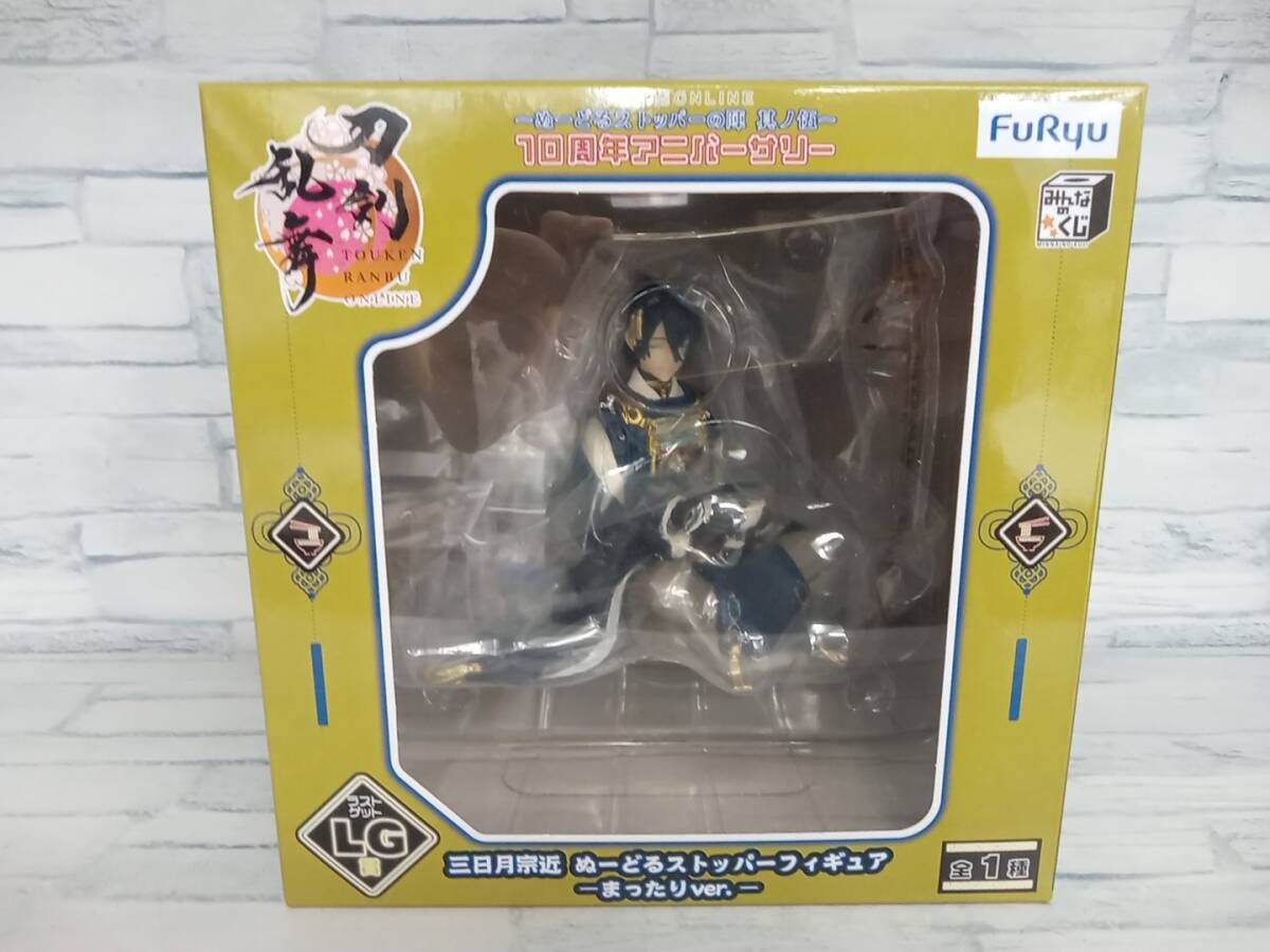 刀剣乱舞　みんなのくじ　A賞　三日月宗近　ヌードルストッパーフィギュア Amazon | みんなのくじ 刀剣乱舞ONLINE ～ぬーどるストッパーの
