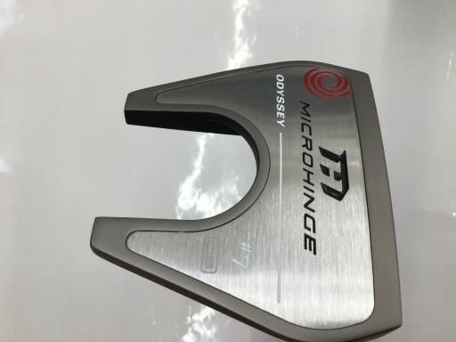 オデッセイ MICROHINGE 7 DB 34インチ パター PT スチール フレックスその他 メンズ 男性用 右利き 右用 Bランク ゴルフクラブ