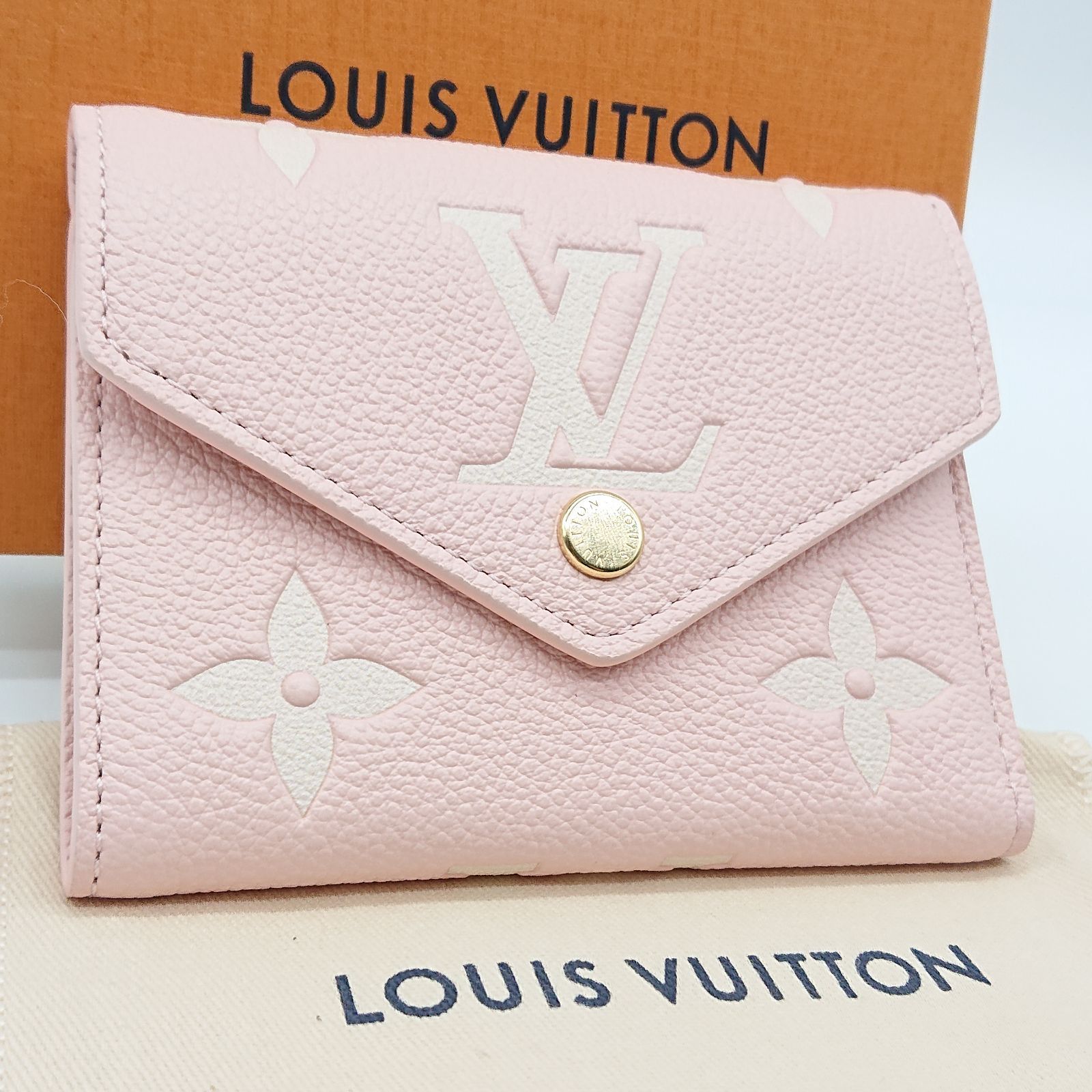 極美品/IC搭載】ルイヴィトン アンプラント ヴィクトリーヌ 三つ折り