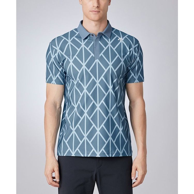 25春夏 デサント ゴルフ DESCENTE GOLF メンズ アーガイル