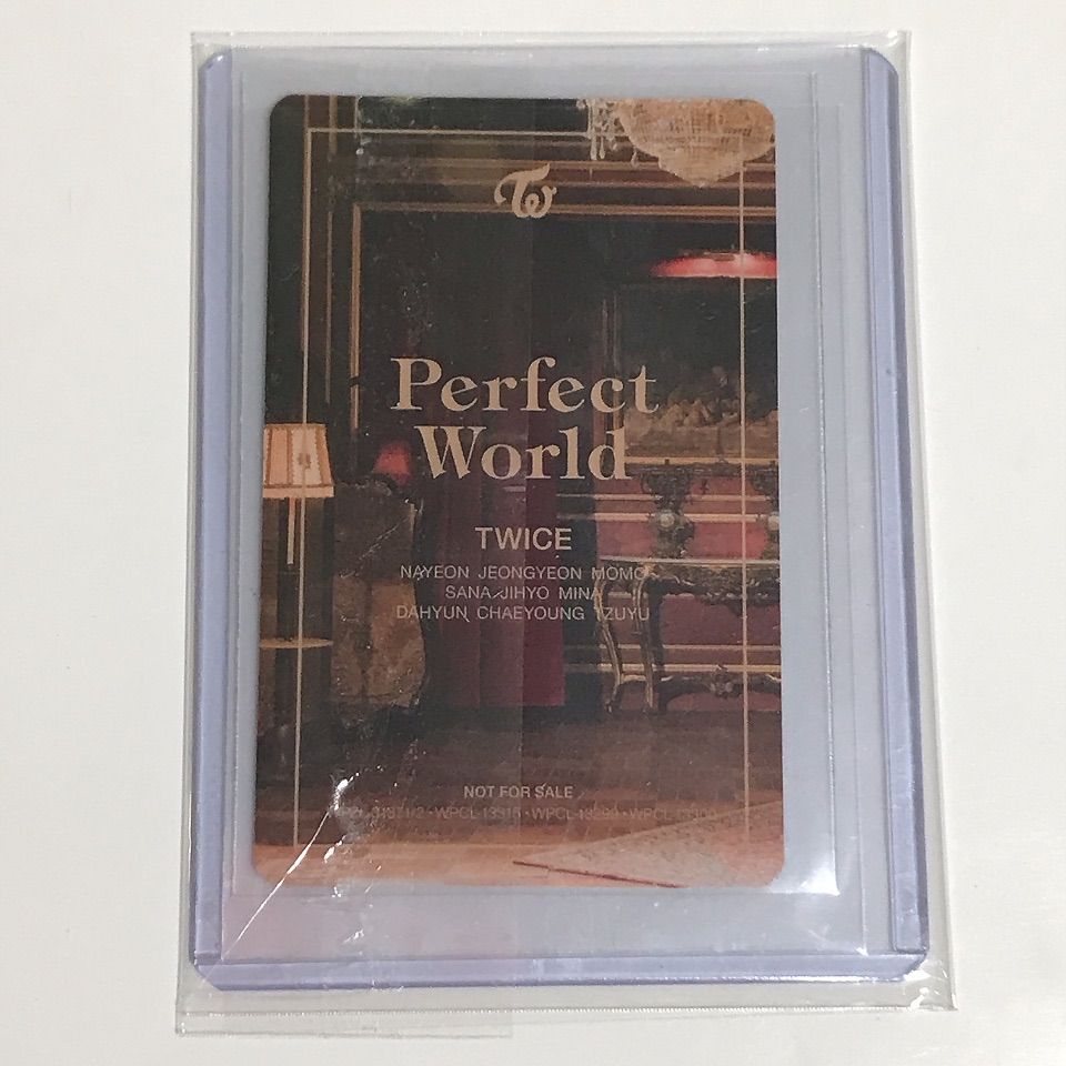 TWICE perfect worldハイタッチ券 ツウィ トレカ TWICE Perfect World ハイタッチ券 ツウィ トレカ - メルカリ