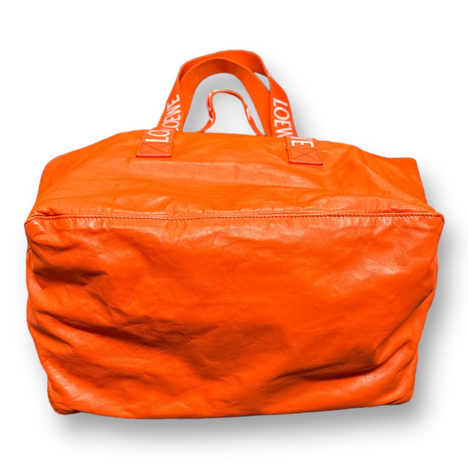 LOEWE ロエベ レザー トートバッグ フォールドショッパートート