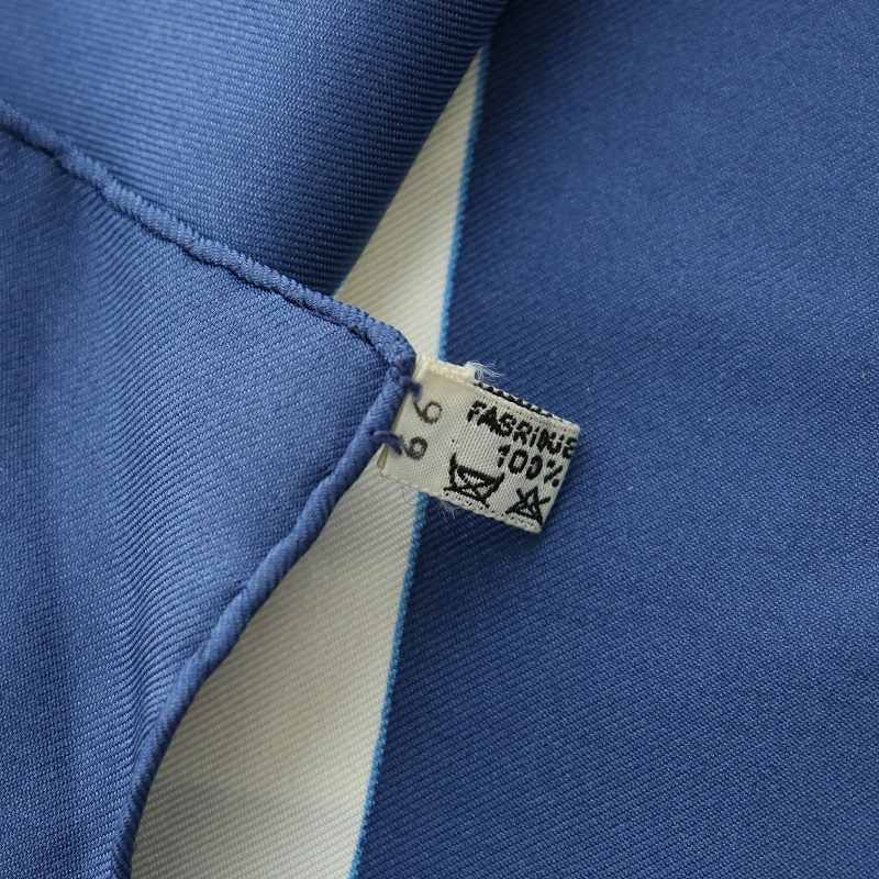 HERMESエルメス式典用の馬勒BRIDES de GALA ネイビーアイボリー HERMES エルメス カレ90 BRIDES de GALA ブリッド ドゥ ガラ