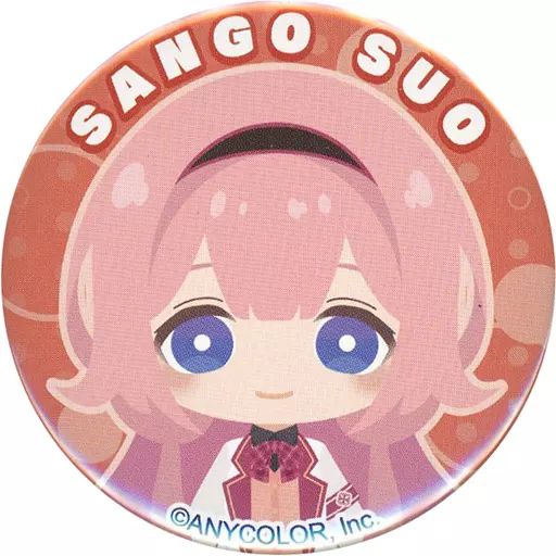 中古】バッジ・ピンズ [単品] 周央サンゴ 缶バッジ 「チロルチョコ