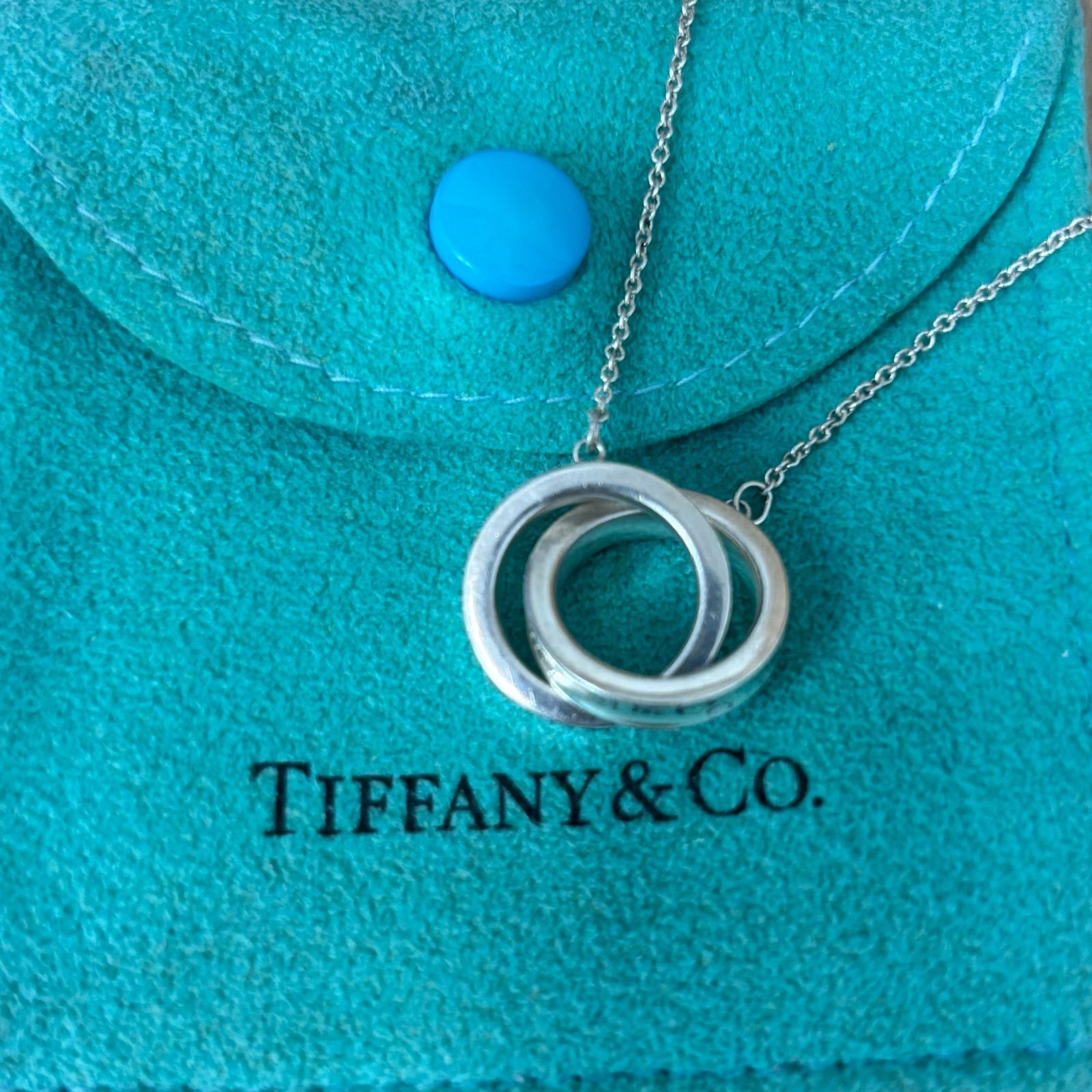 TIFFANY＆Co. インターロッキングネックレス silver925 TIFFANY&Co. ティファニー インターロッキングネックレス SV925