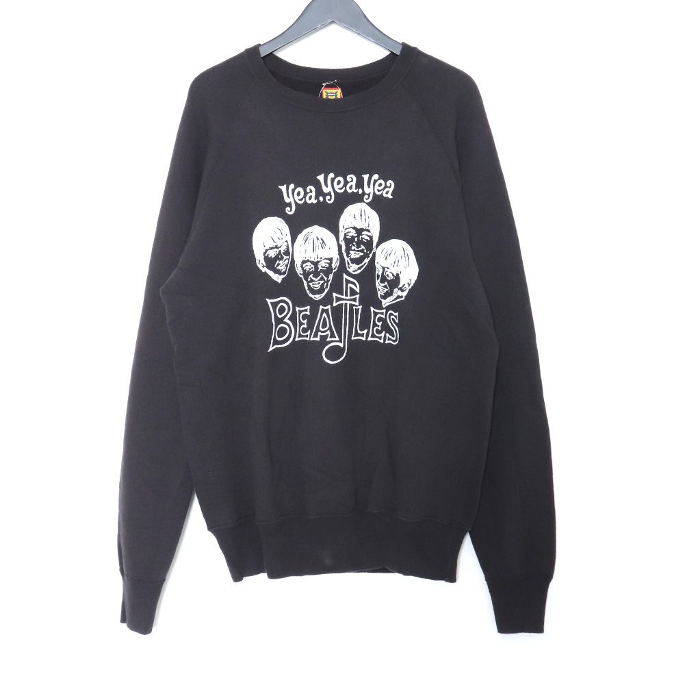 完売 中古 HUMAN MADE✖️ BEATLESトレーナー XLサイズ スウェット