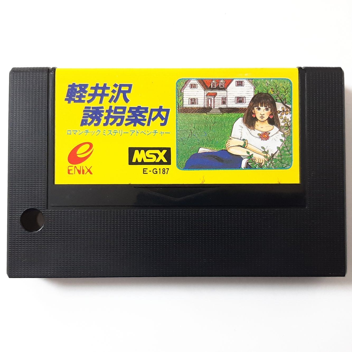 MSX 軽井沢 誘拐案内 ロマンチック ミステリー アドベンチャー ENIX 