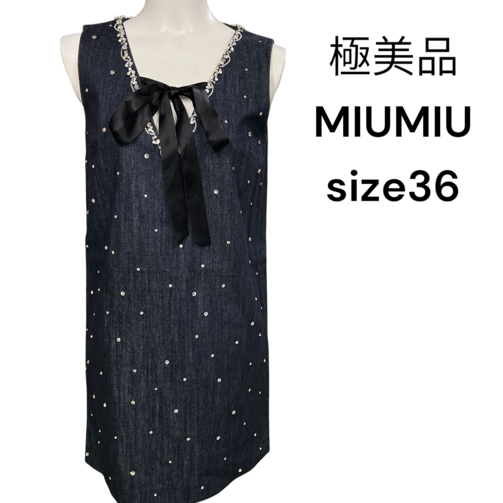 miumiu デニムワンピース レディース miumiu デニムワンピース レディース