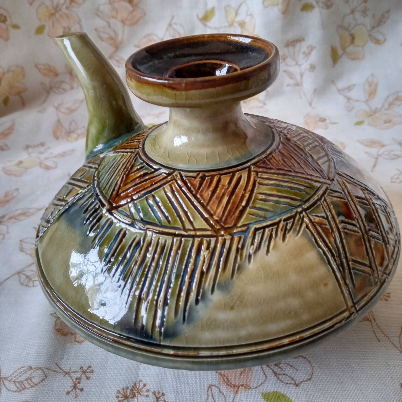 沖縄 酒器 カラカラ 上江洲茂生 壺屋焼 茂生窯 中古 - メルカリ