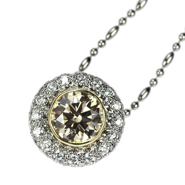 KASHIKEY カシケイ Pt900 Pt850 ダイヤモンド ネックレス 00917020-2.jpg