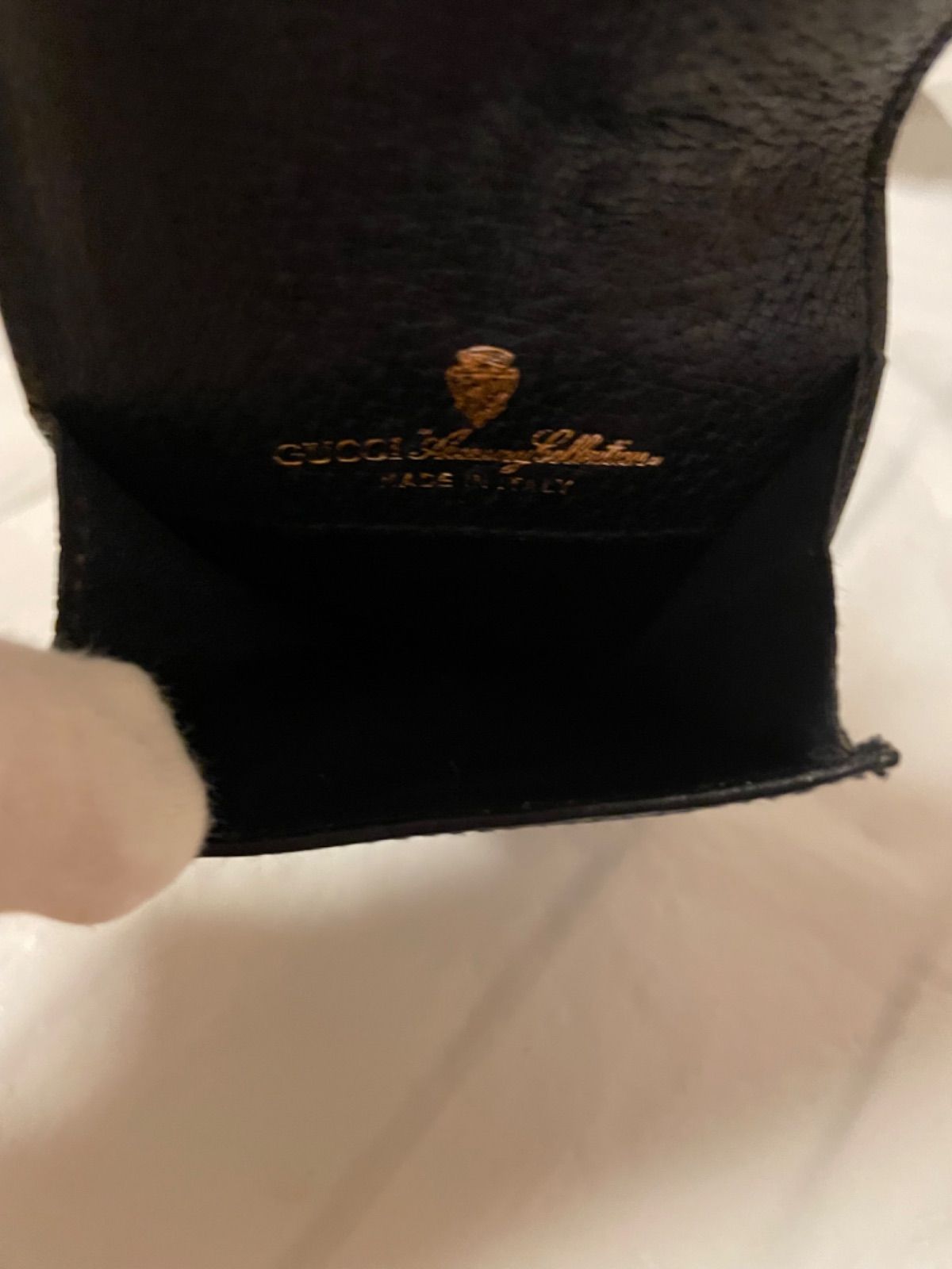 美品 GUCCI メガネ ペンケース オールドグッチ シェリーライン 小物