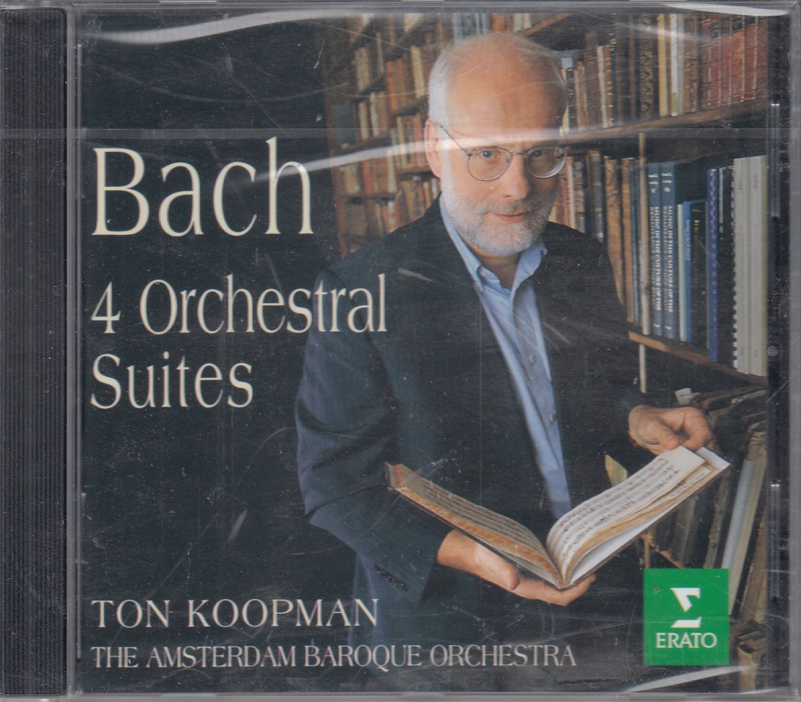 CD/Erato]バッハ:管弦楽組曲全曲(第1-4番)BWV.1066-1069/トン