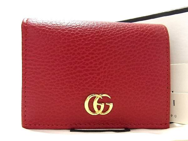 □新品□未使用□ GUCCI グッチ 456126 GGマーモント レザー