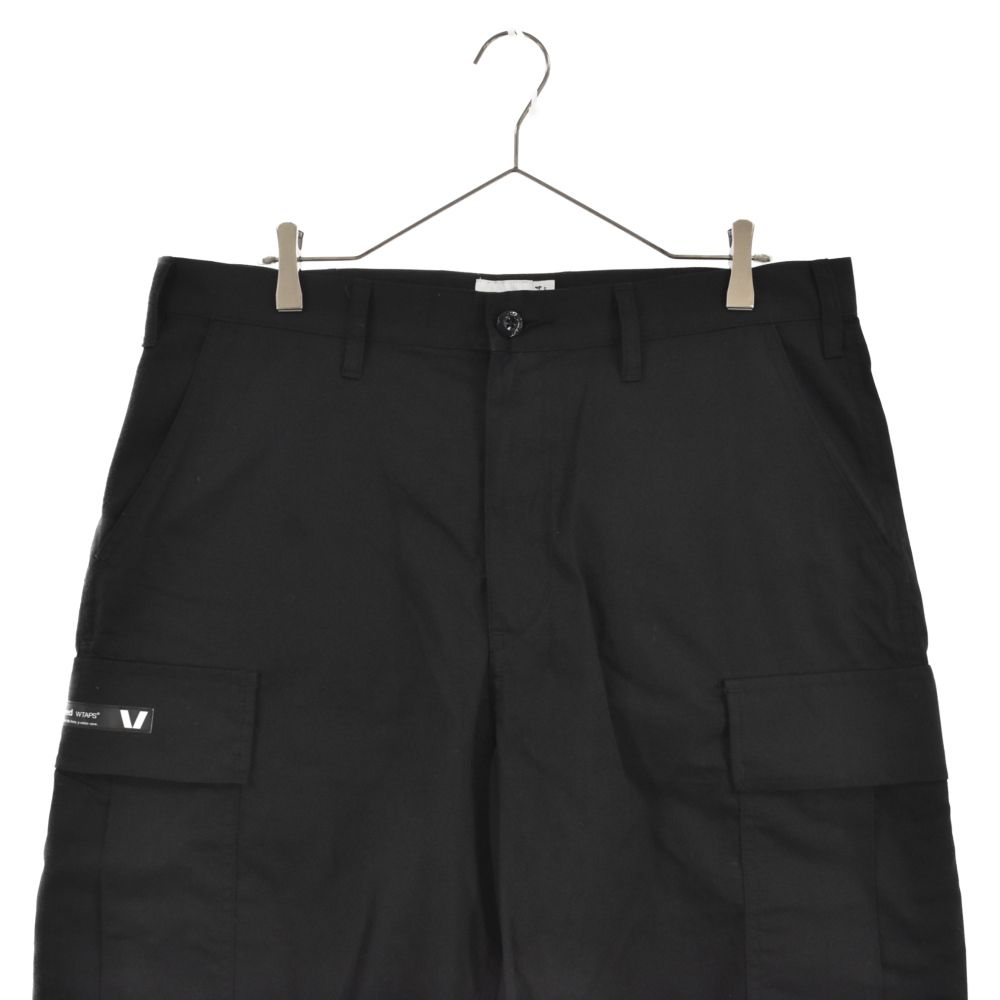 WTAPS (ダブルタップス) 22SS JUNGLE SHORTS COTTON ジャングルショーツ ハーフパンツ ブラック  221WVDT-PTM06