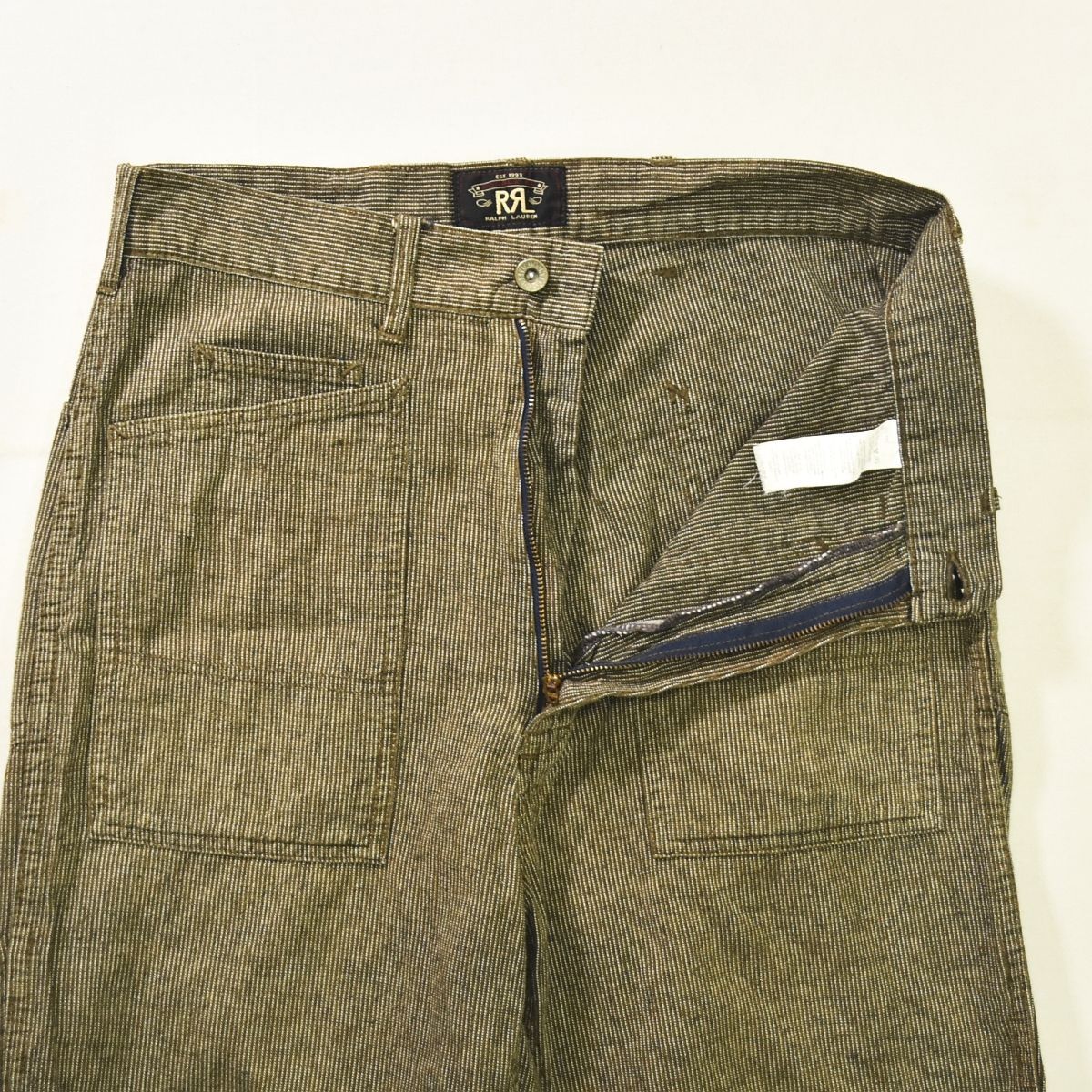 極美品、レア品】RRL ダブルアールエル ウォバッシュ ペインターパンツ 